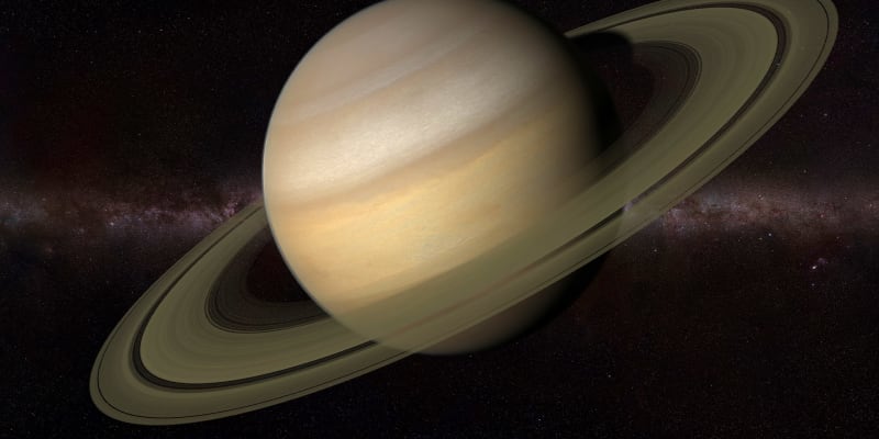 Saturn je neklidný