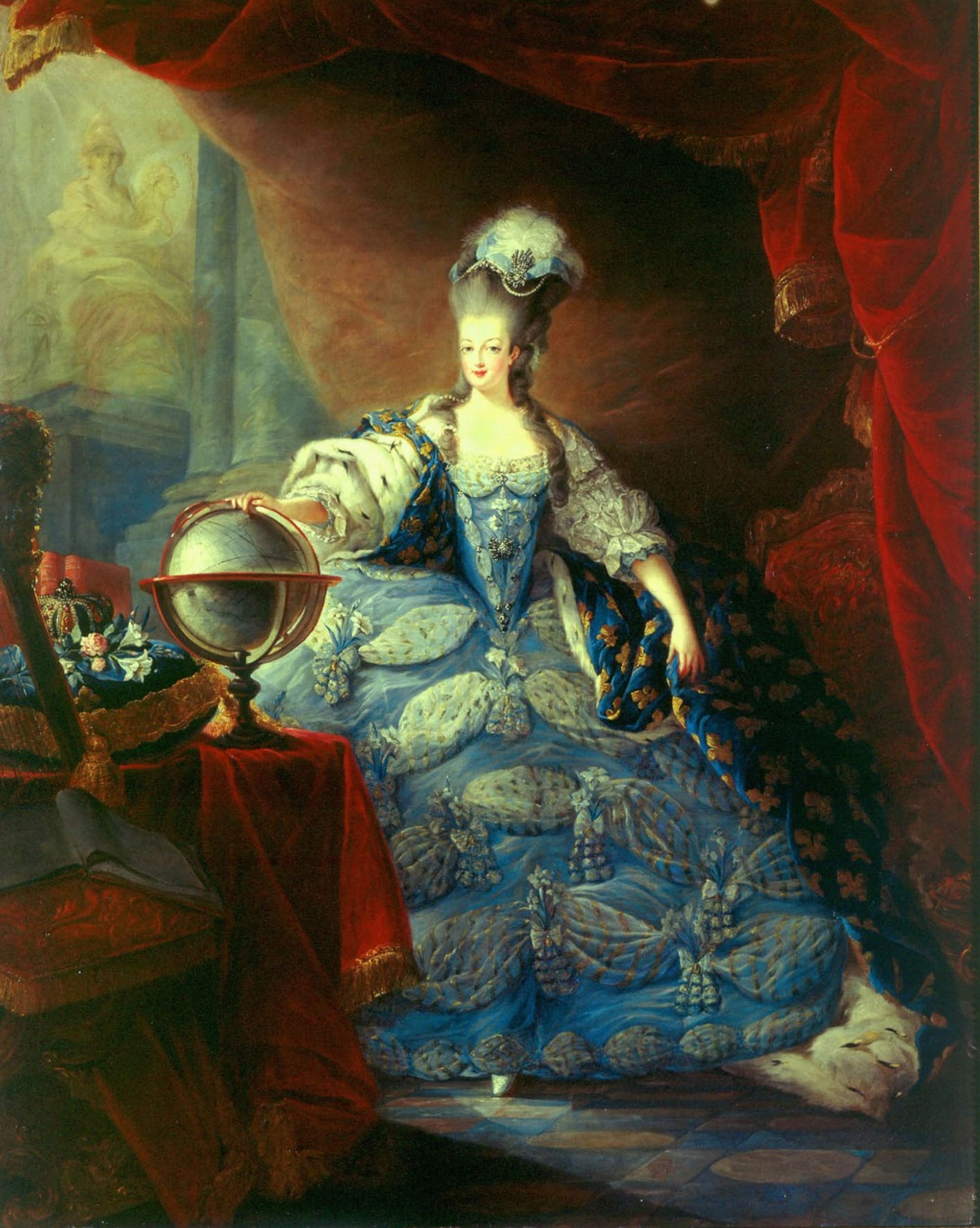 Královský dvůr ve Versailles neměla ráda, ale dělala, co se od ní očekávalo.