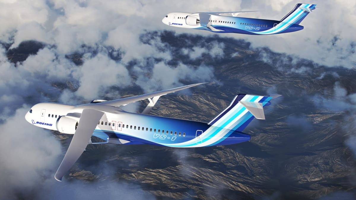 NASA a Boeing představily projekt nízkoemisních letadel budoucnosti.