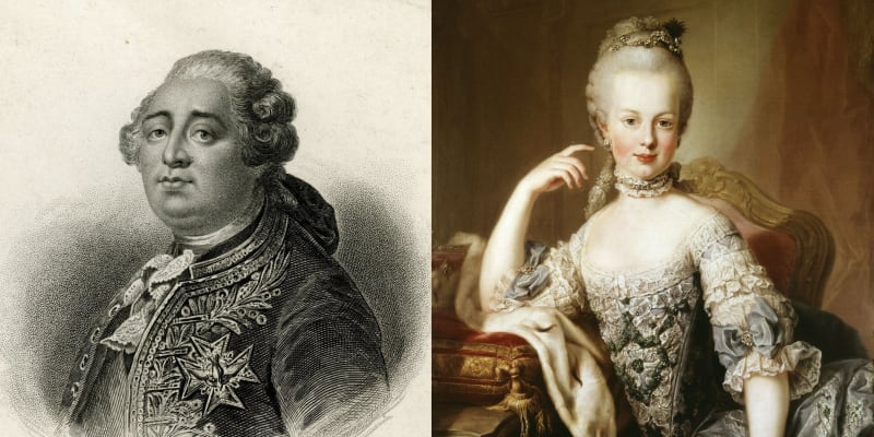 Ludvík XVI. kvůli své nerozhodnosti dostal pod gilotinu i manželku Marii Antoinettu.