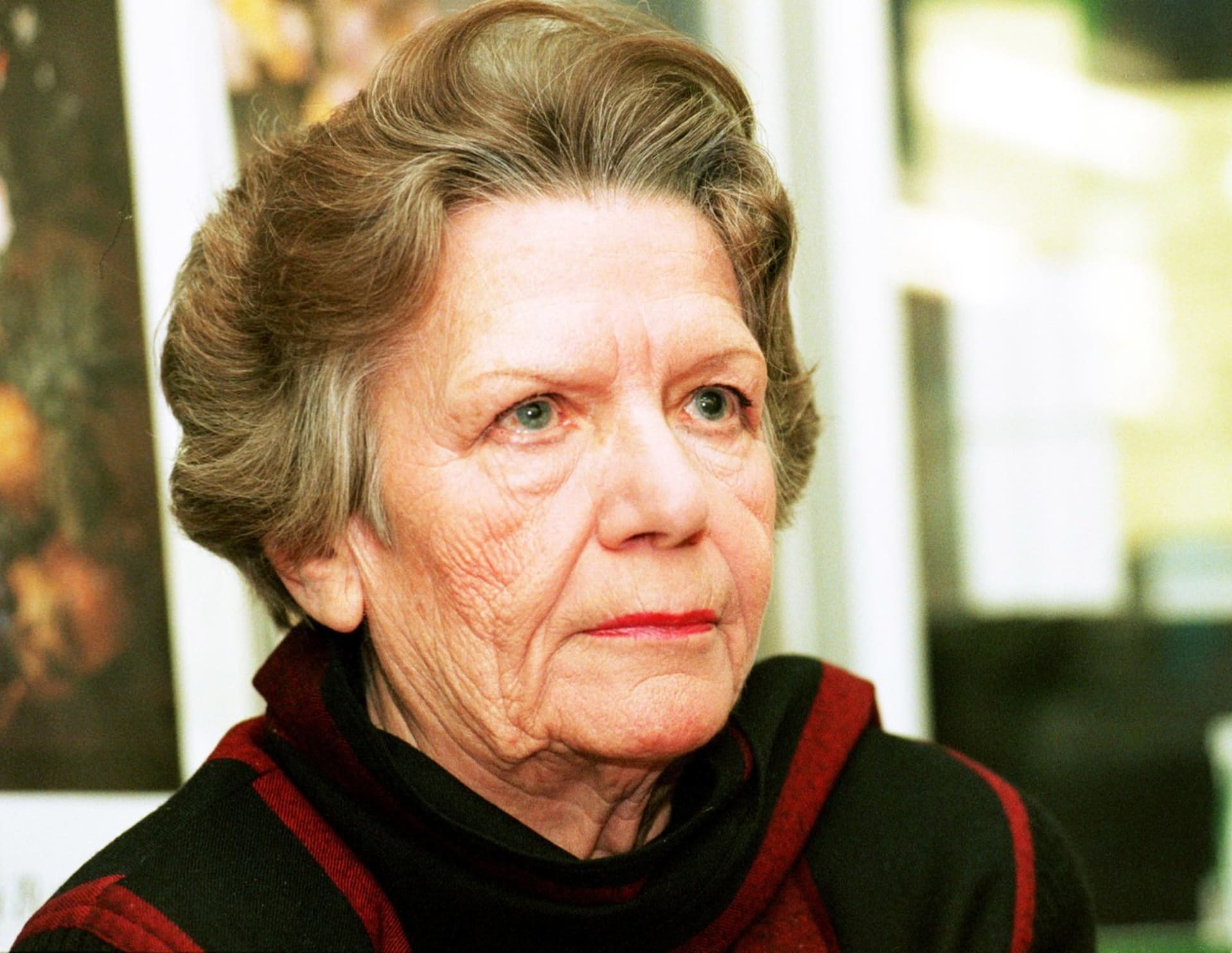 Herečka Jiřina Steimarová se dožila 91 let. 