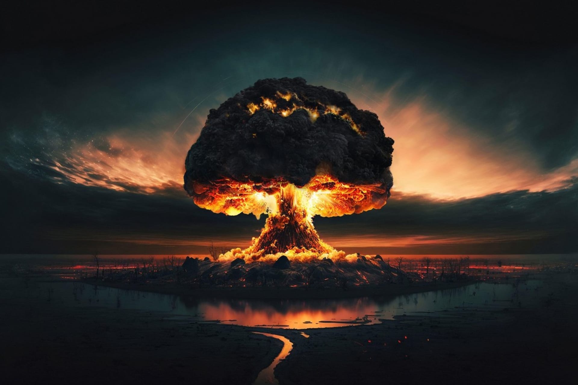 Vizualizace jaderného výbuchu