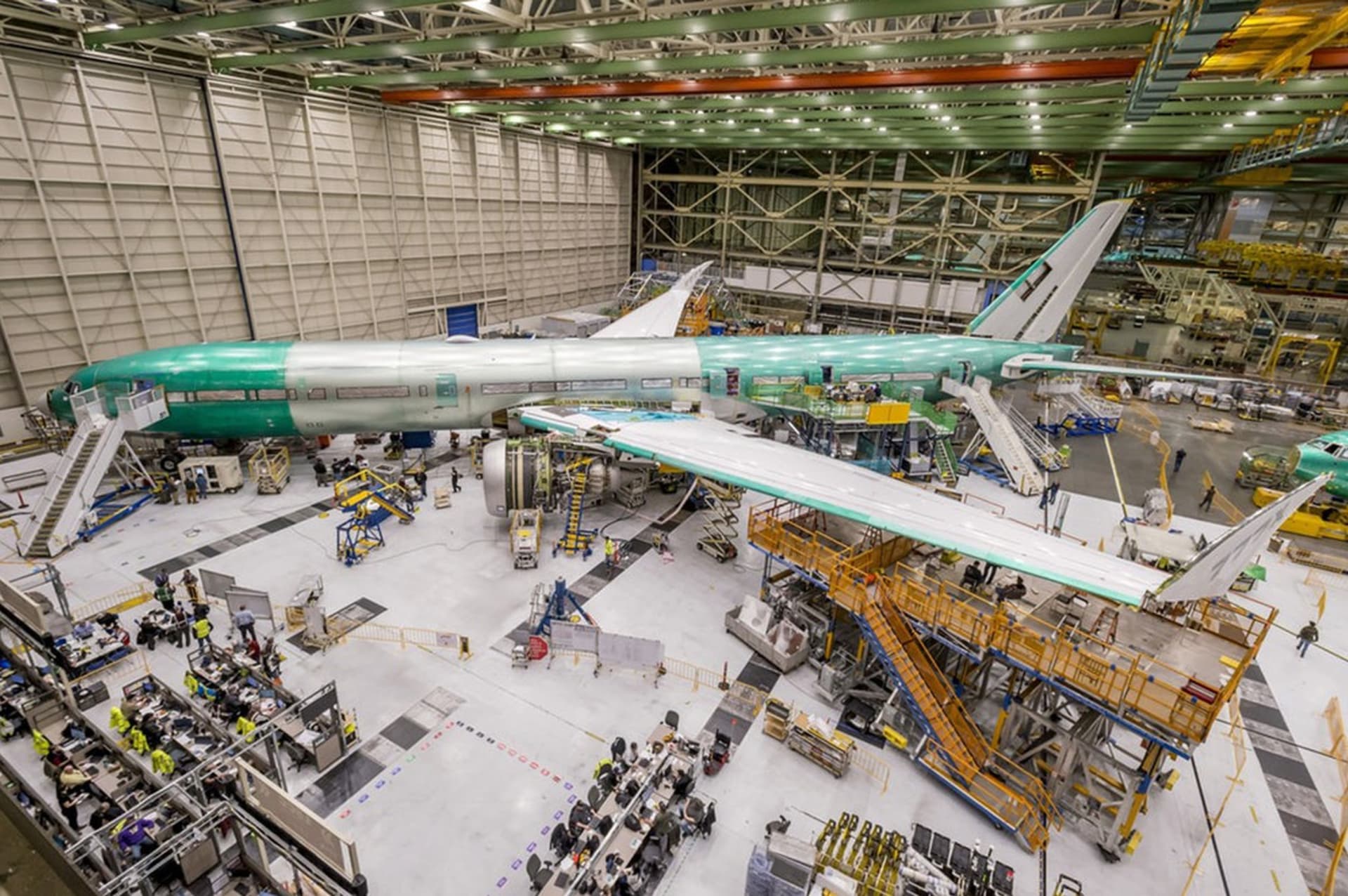 Na vývoji nového Boeingu 777X se začalo pracovat už v roce 2013