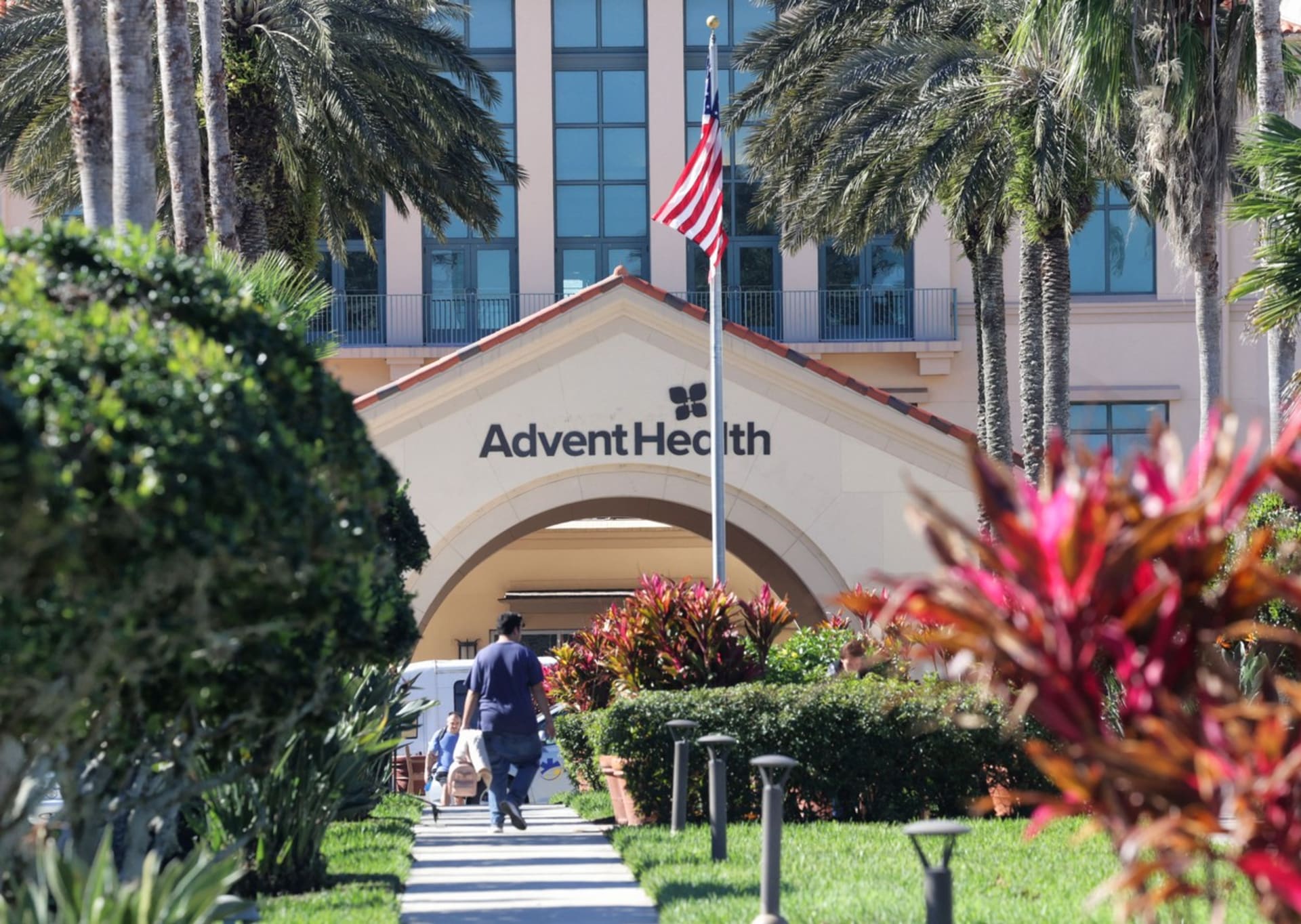 Nemocnice Advent Health ve floridském městě Daytona Beach 