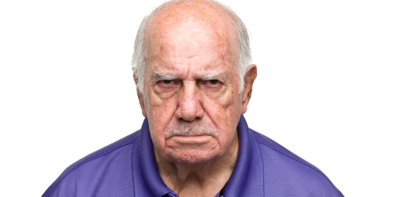 Syndrom naštvaného obličeje mohou mít i muži