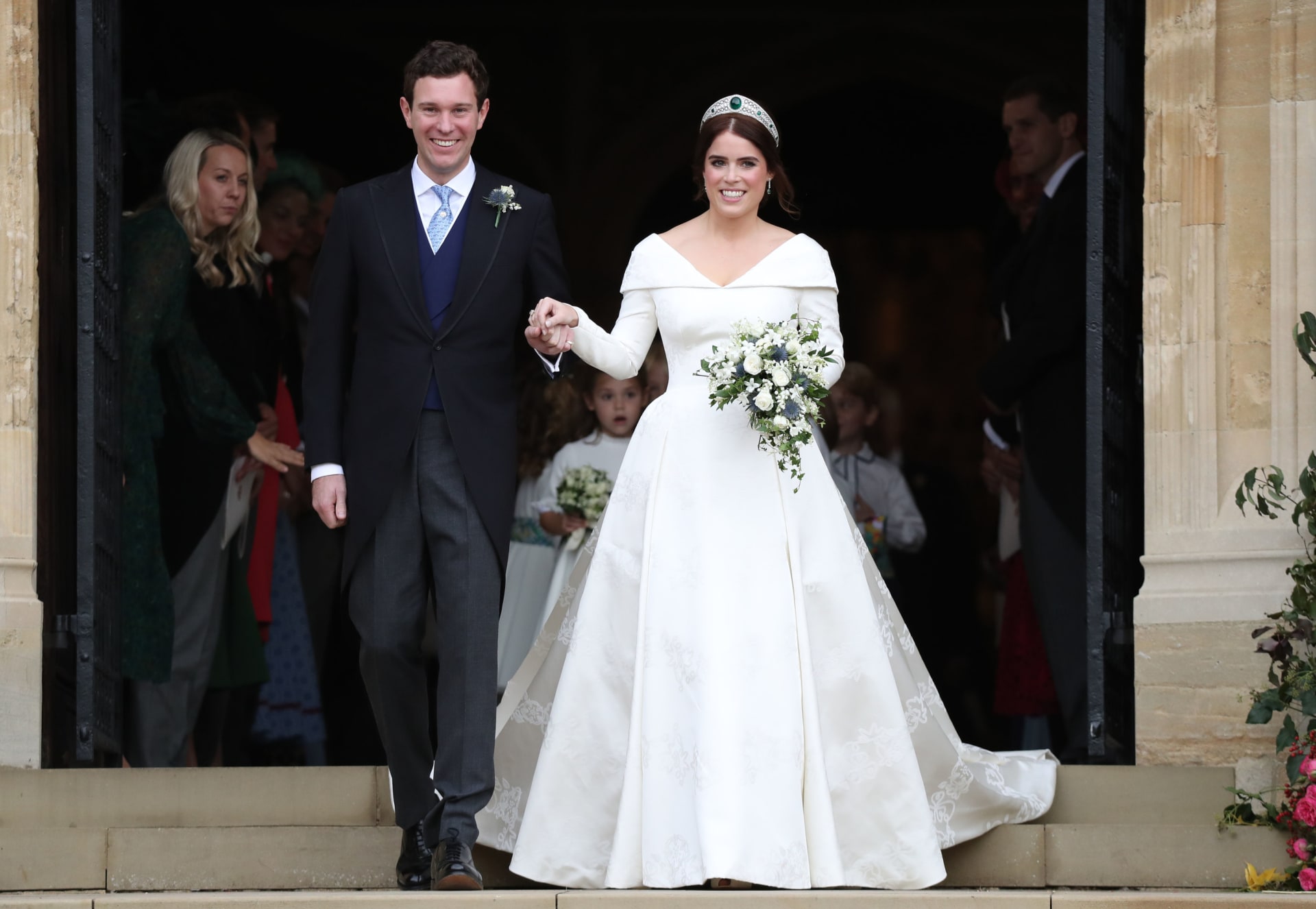 Princezna Eugenie a Jack Brooksbank se vzali v roce 2018.