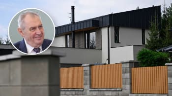 Miloš Zeman se v Lánech stěhuje do atypické vily. Jak jeho nové bydlení vypadá?  