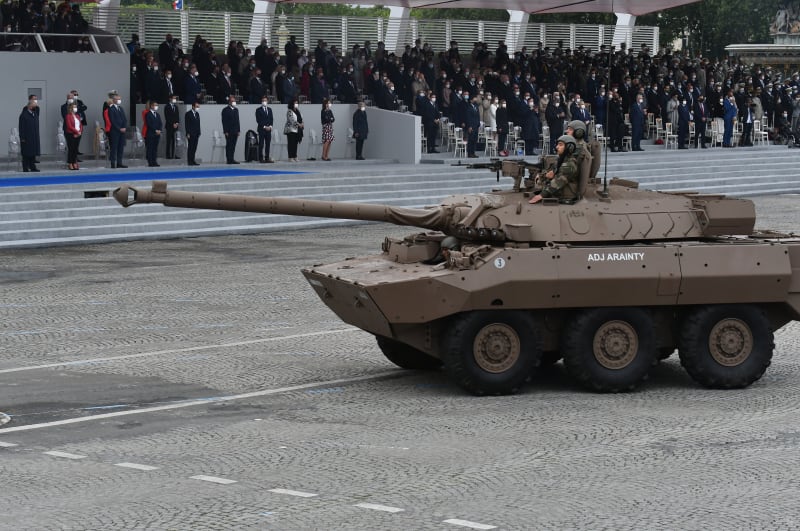 Francouzské kolové vozidlo AMX-10RC