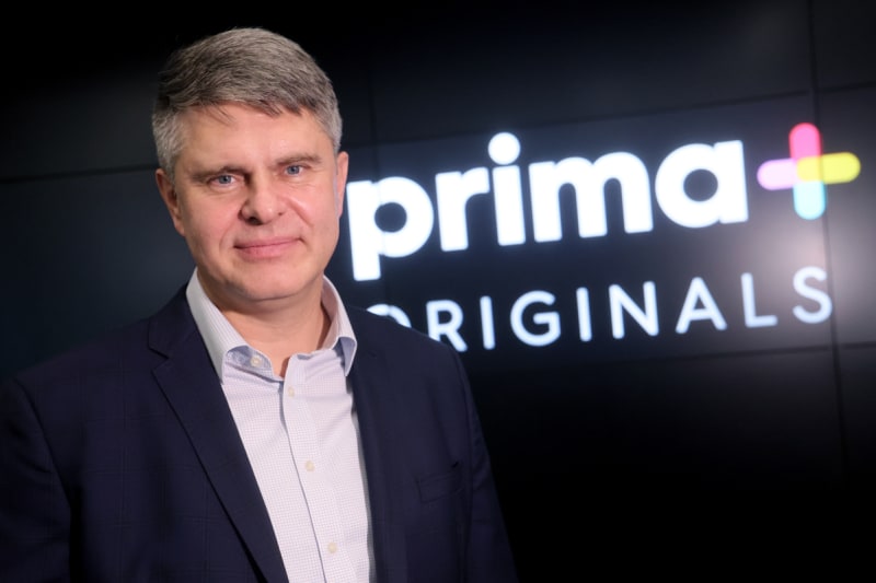 Generální ředitel skupiny Prima Marek Singer představil novou streamovací videoslužbu primaplus.cz .