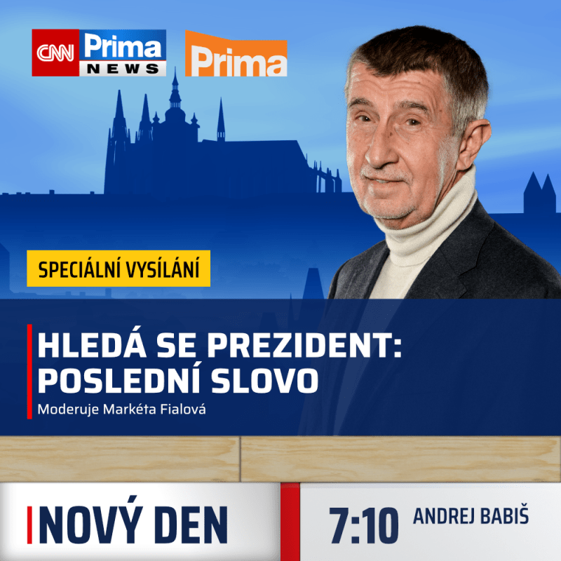 Andrej Babiš vystoupí v pořadu Nový den.