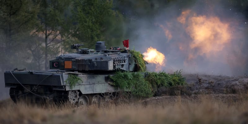 Německý tank Leopard 2 si Ukrajinci již brzy vyzkouší.