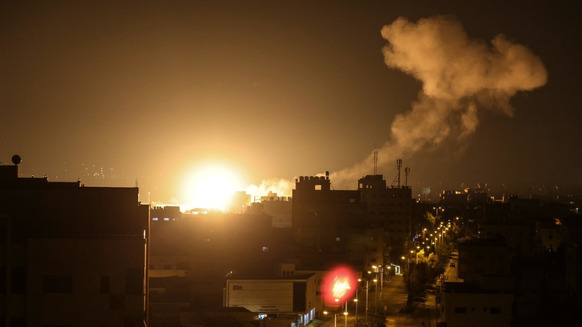 Pásmo Gazy: Palestinci vypálili rakety, Izrael odpověděl leteckým útokem