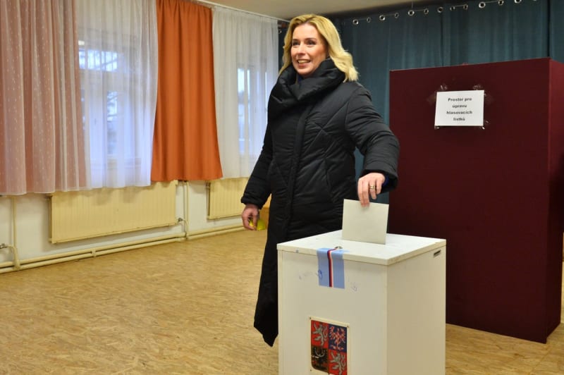 Ve druhém kole prezidentských voleb odvolila i Danuše Nerudová.