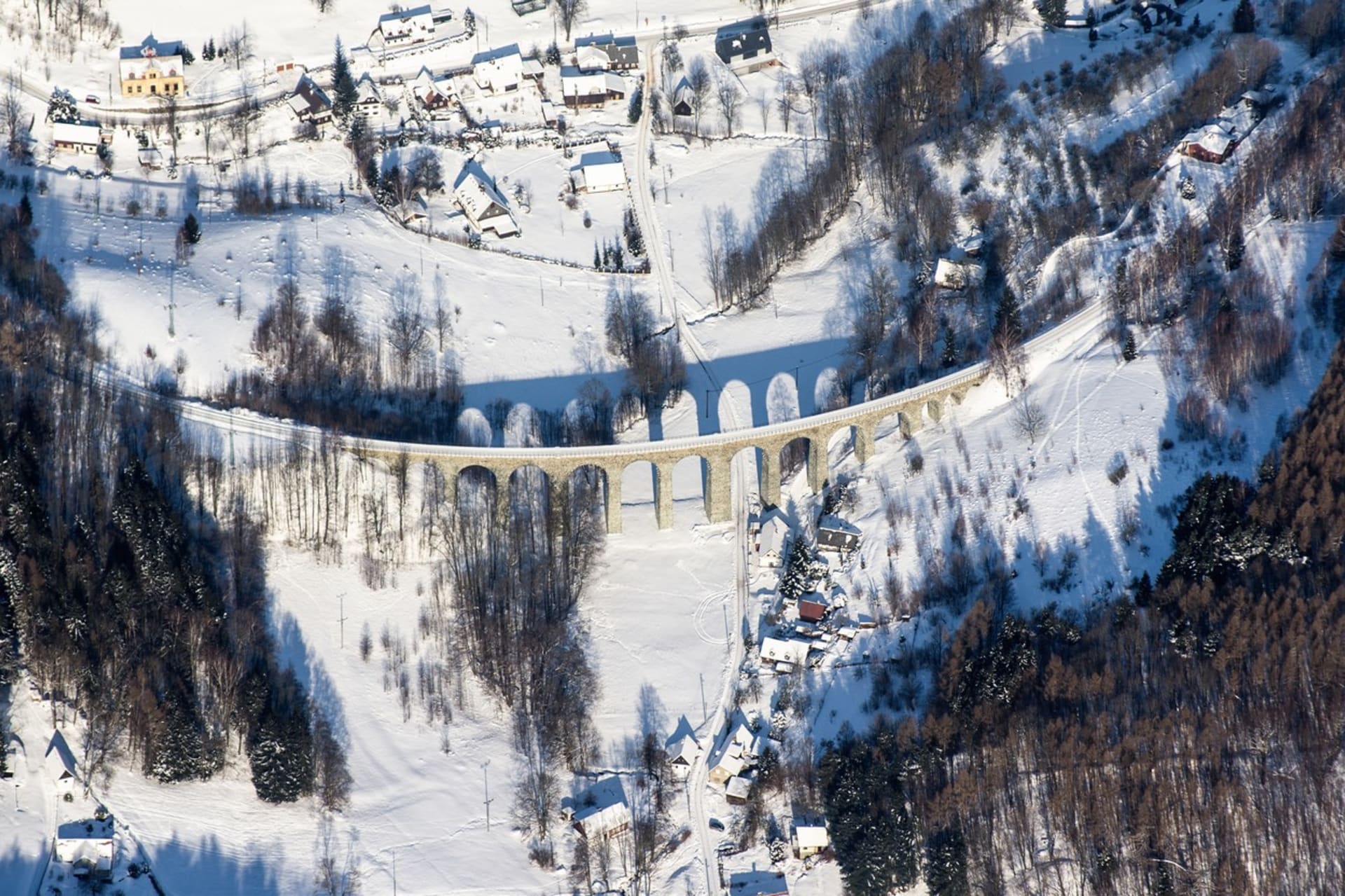 Viadukt v Kryštofově údolí 