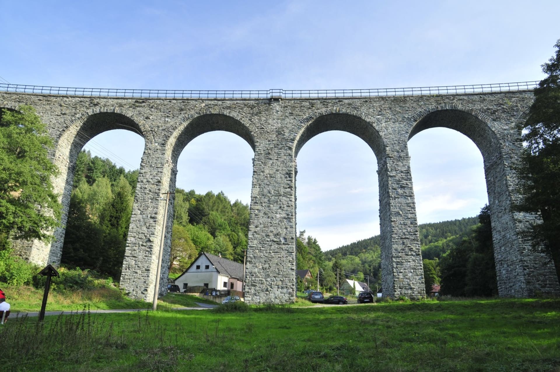 Viadukt v Kryštofově údolí