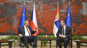 Srbský prezident: Žádný politik u nás není populární jako Zeman. Ten se těší na „svou“ ulici