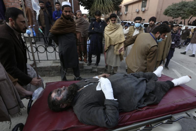 Pumový útok u pákistánské mešity (30. ledna 2023)