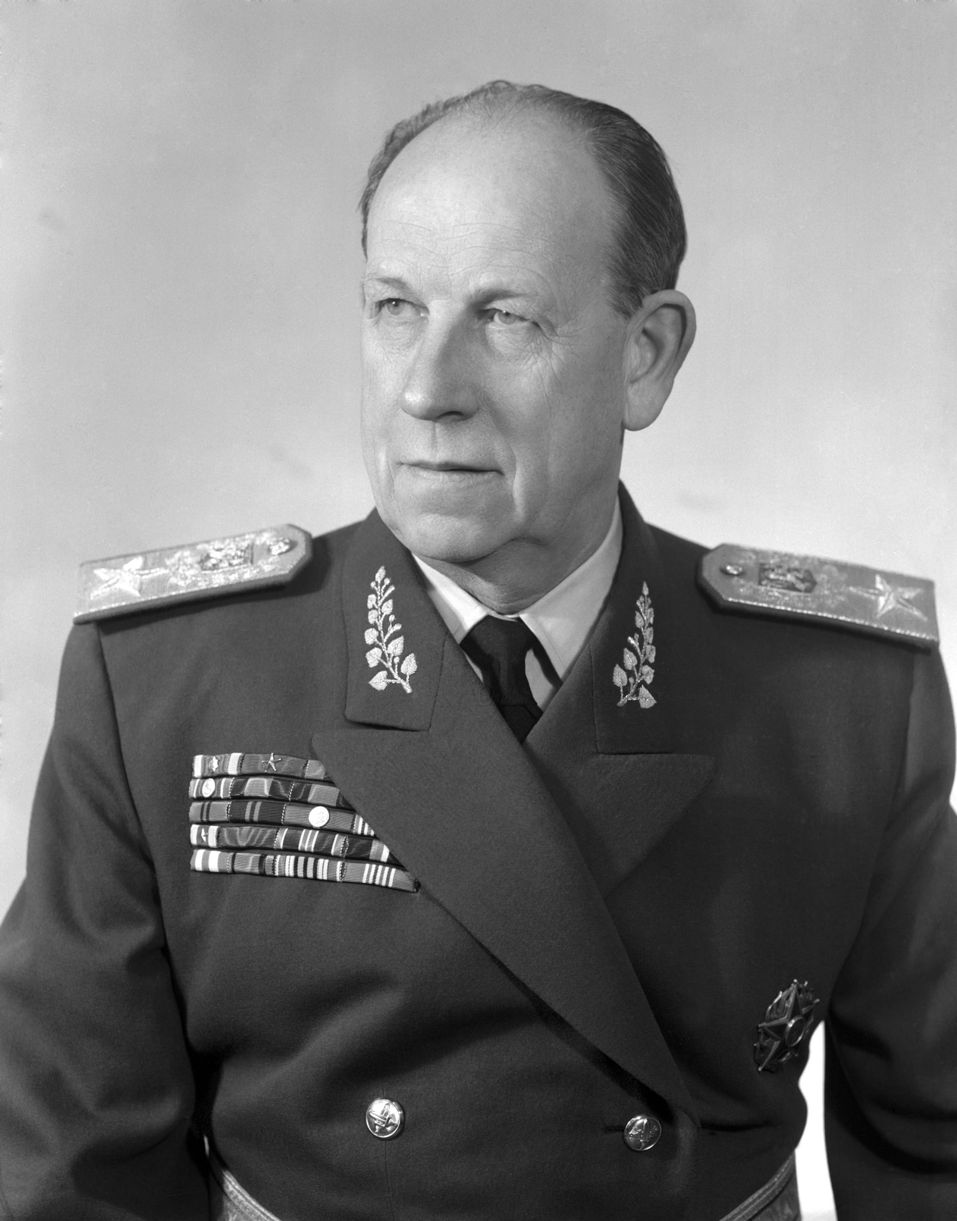 Antonín Zápotocký v uniformě