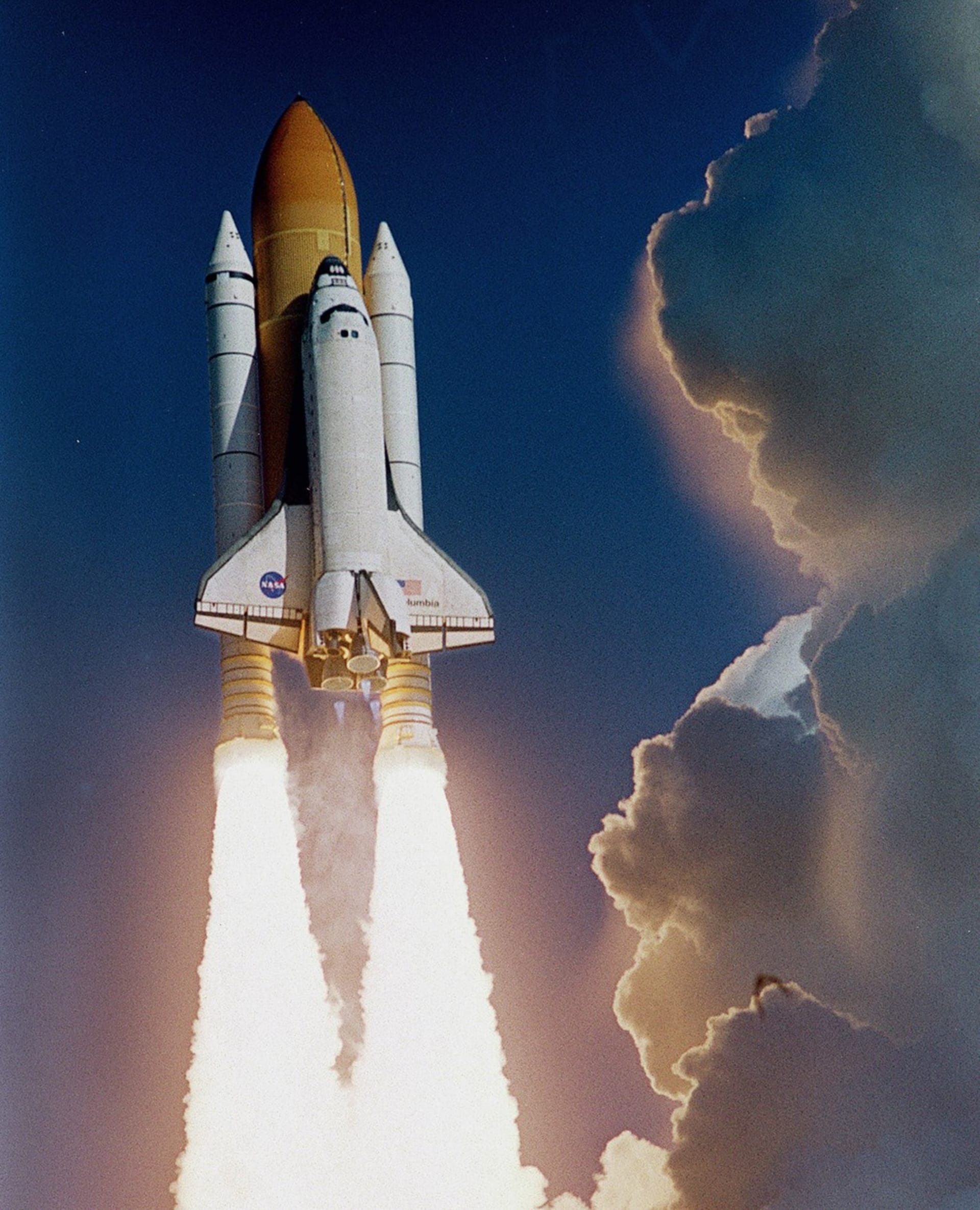 Start raketoplánu Columbia v roce 2003
