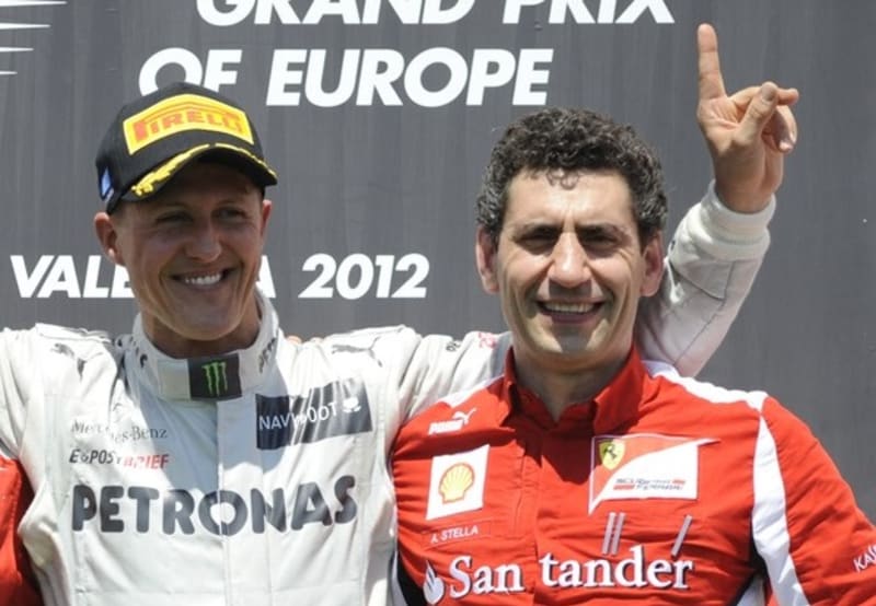 Michael Schumacher s Andreou Stellou
