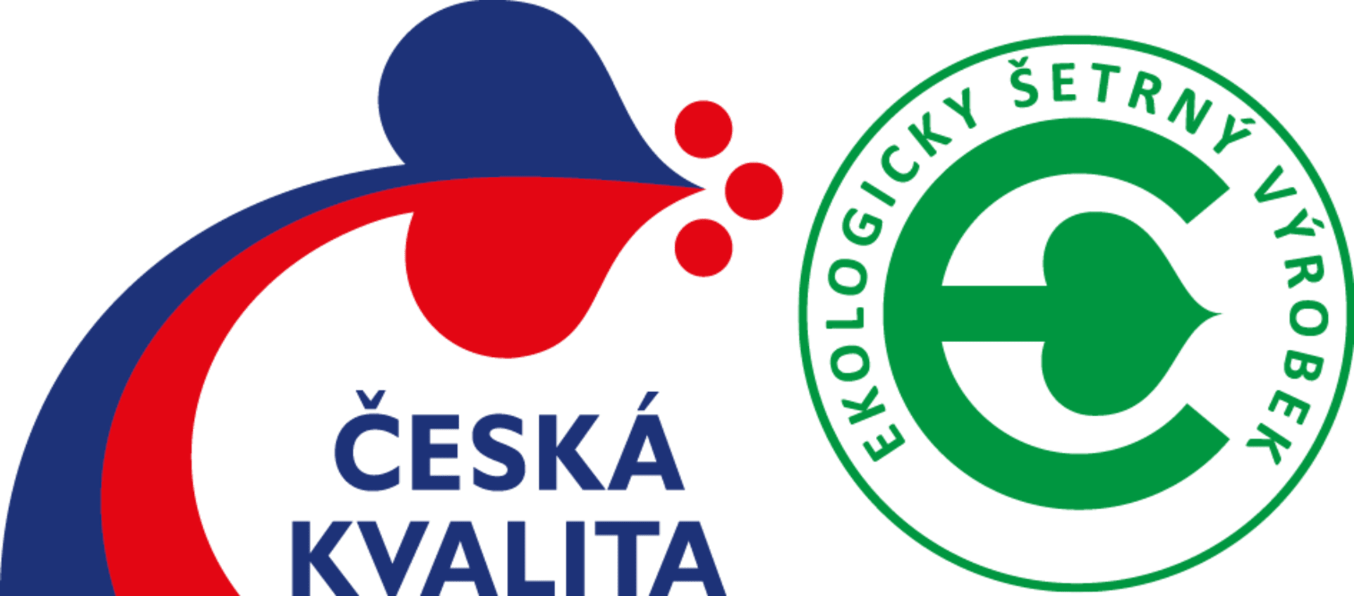 Národní ekoznačky Ekologicky šetrný výrobek a Ekologicky šetrná služba jsou také součástí programu Česká kvalita.