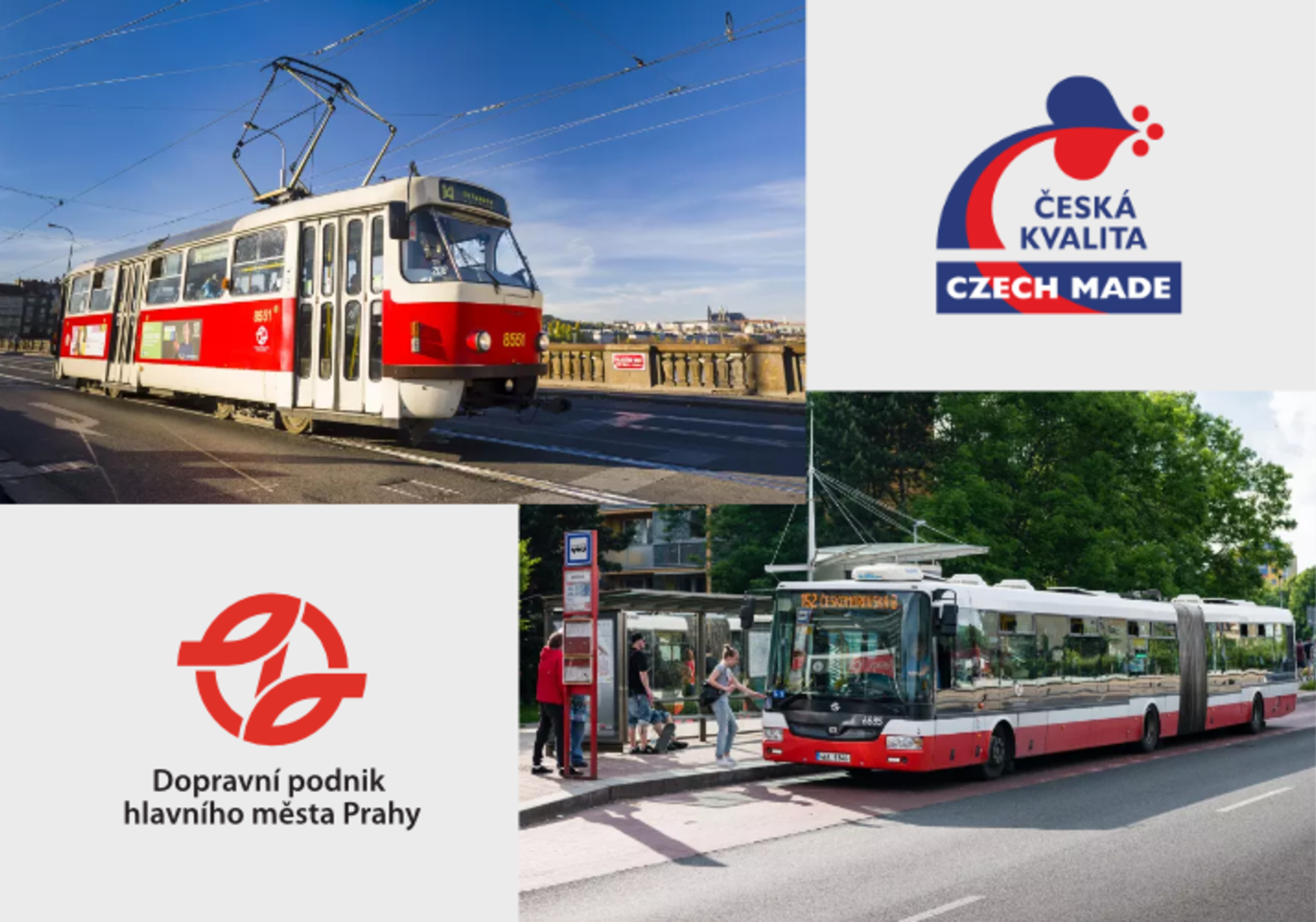Dopravní podnik je prvním držitelem tohoto prestižního ocenění mezi dopravními společnostmi v České republice. 