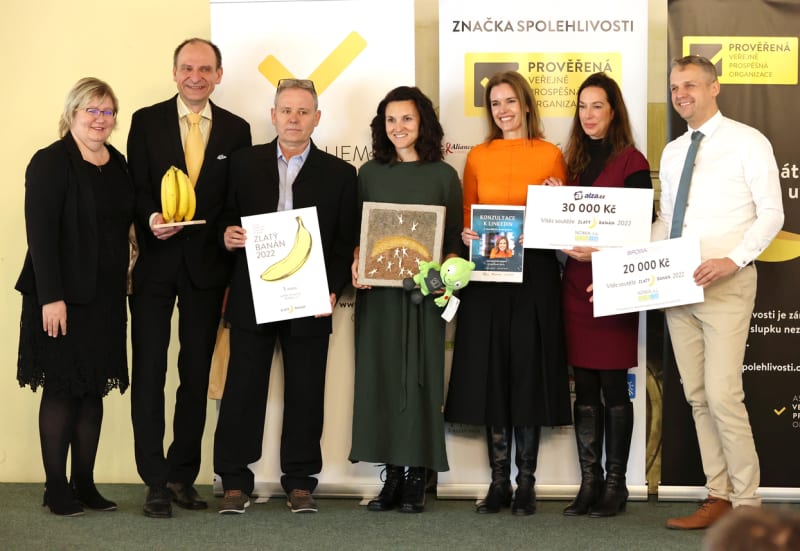 Organizaci NOMIA se podařilo zvítězit v soutěži Zlatý banán.
