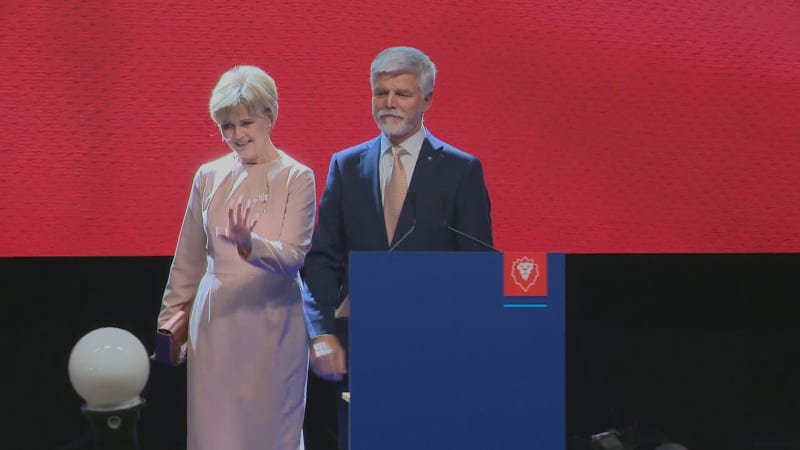 Eva Pavlová s manželem a budoucím prezidentem Petrem Pavlem