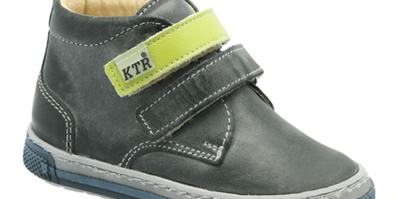 Oceněný výrobek: Kolekce dětské usňové celoroční vycházkové obuvi značky KTR