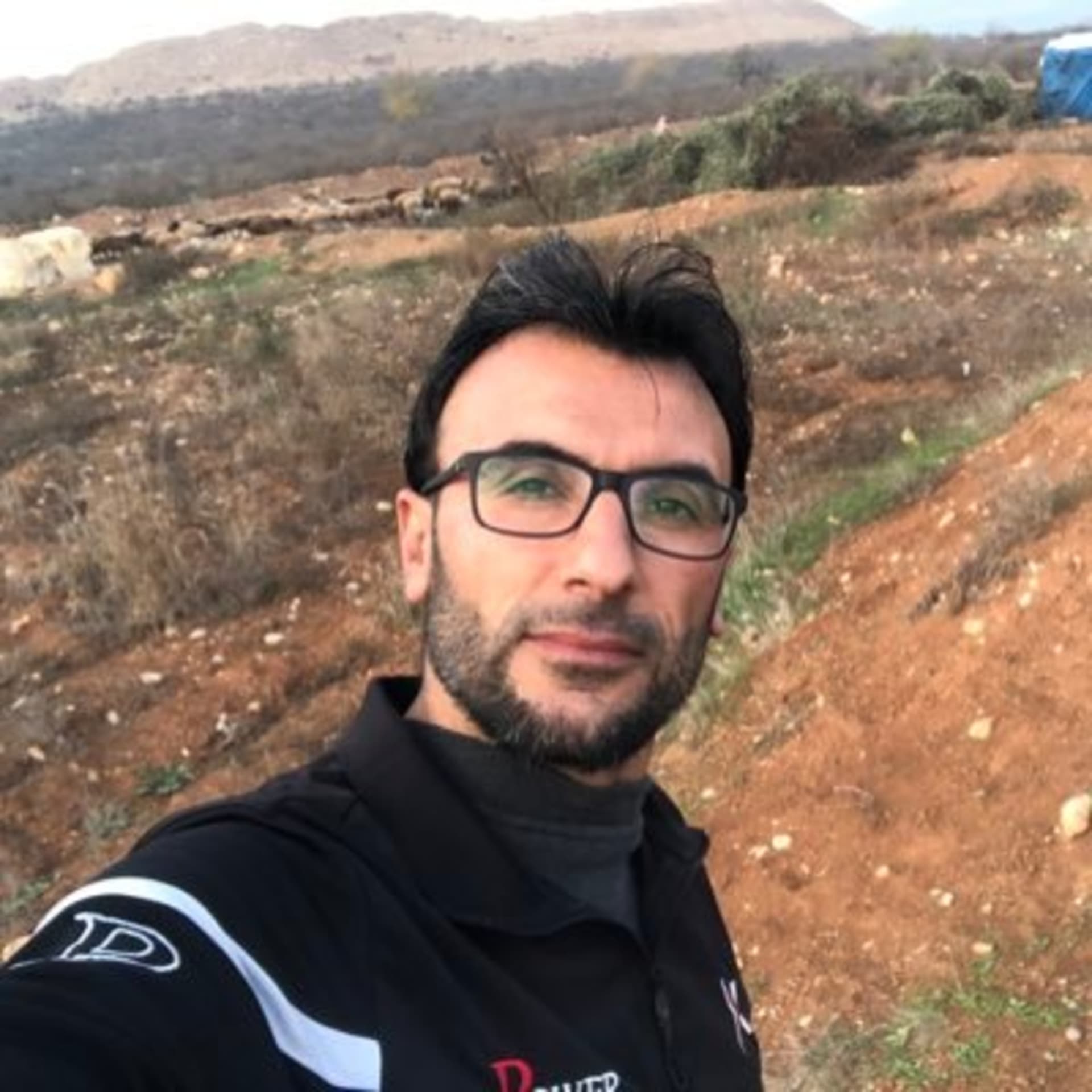 Syrský novinář Maged Abdelnour