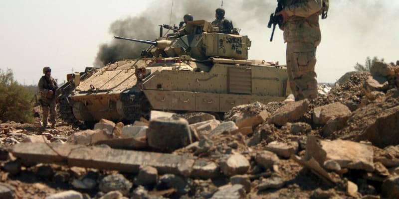 Bojové vozidlo Bradley v Iráku