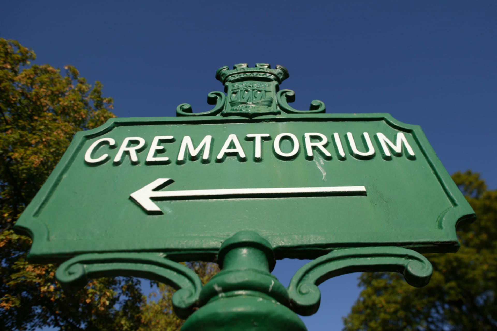 Značka krematorium