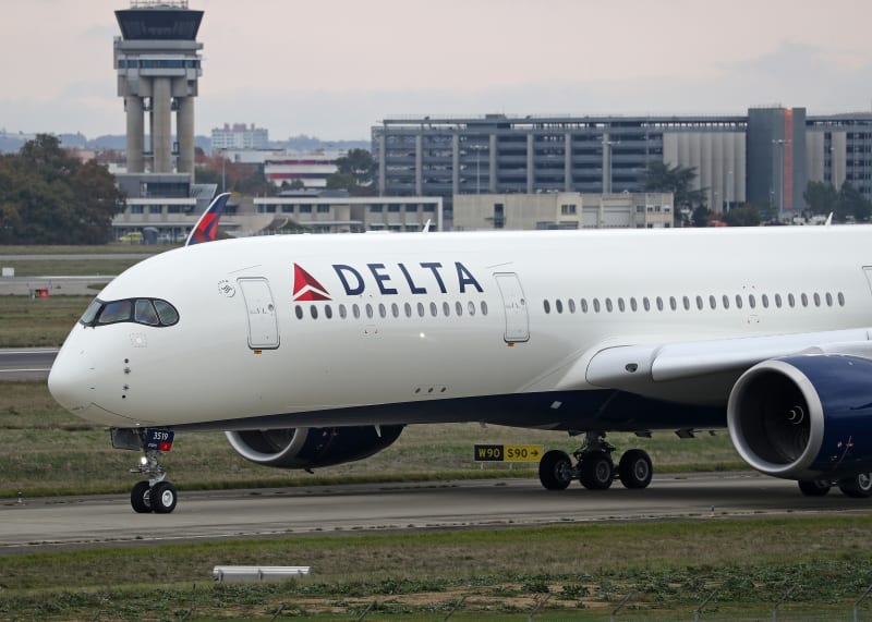 Letadlo společnosti Delta Airlines