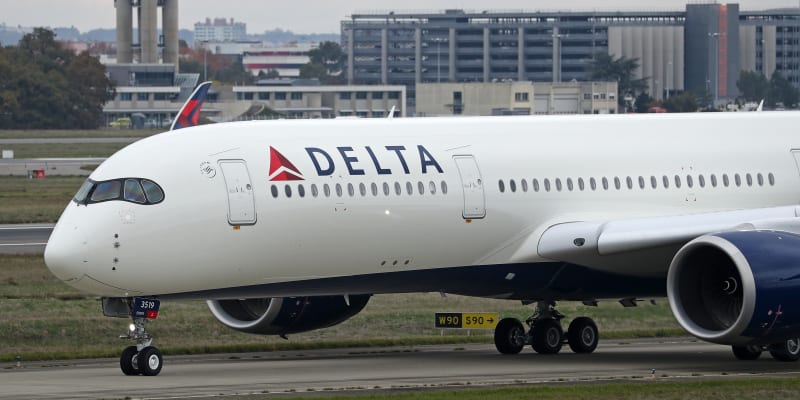 Letadlo společnosti Delta Airlines