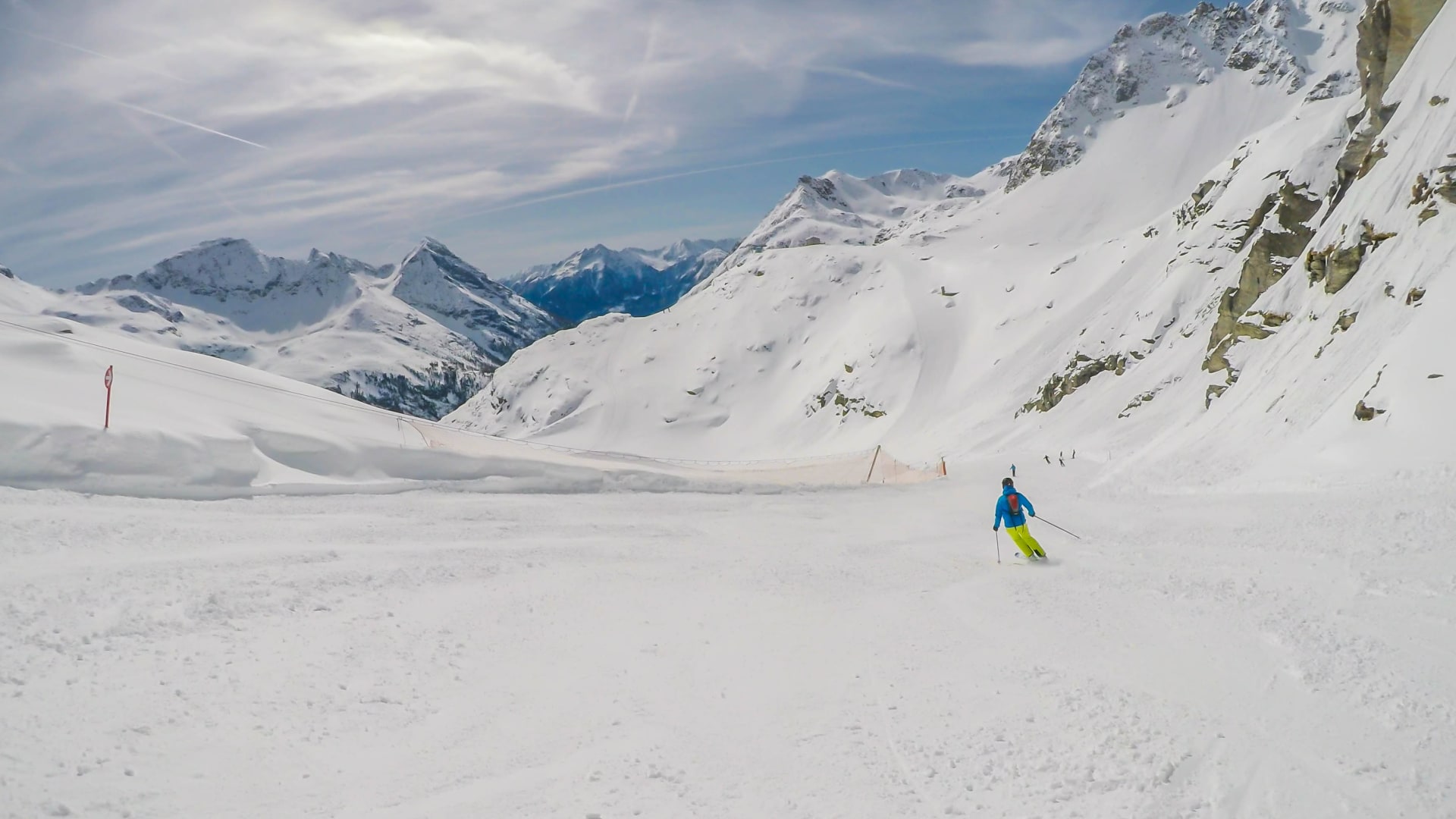 Mölltalský ledovec v rakousku je oblíbeným cílem lyžařů