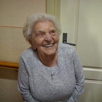 Boleslava Achrerová slaví 101. narozeniny.
