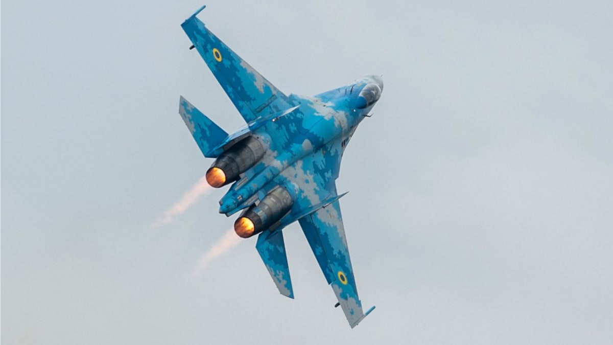 Stíhací letoun Suchoj Su-27 (Ilustrační foto)