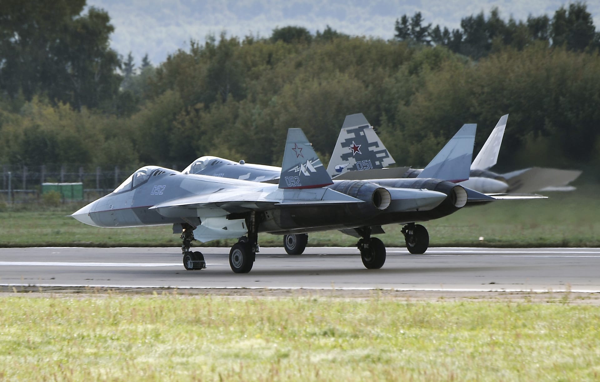 Víceúčelový ruský letoun páté generace Suchoj Su-57
