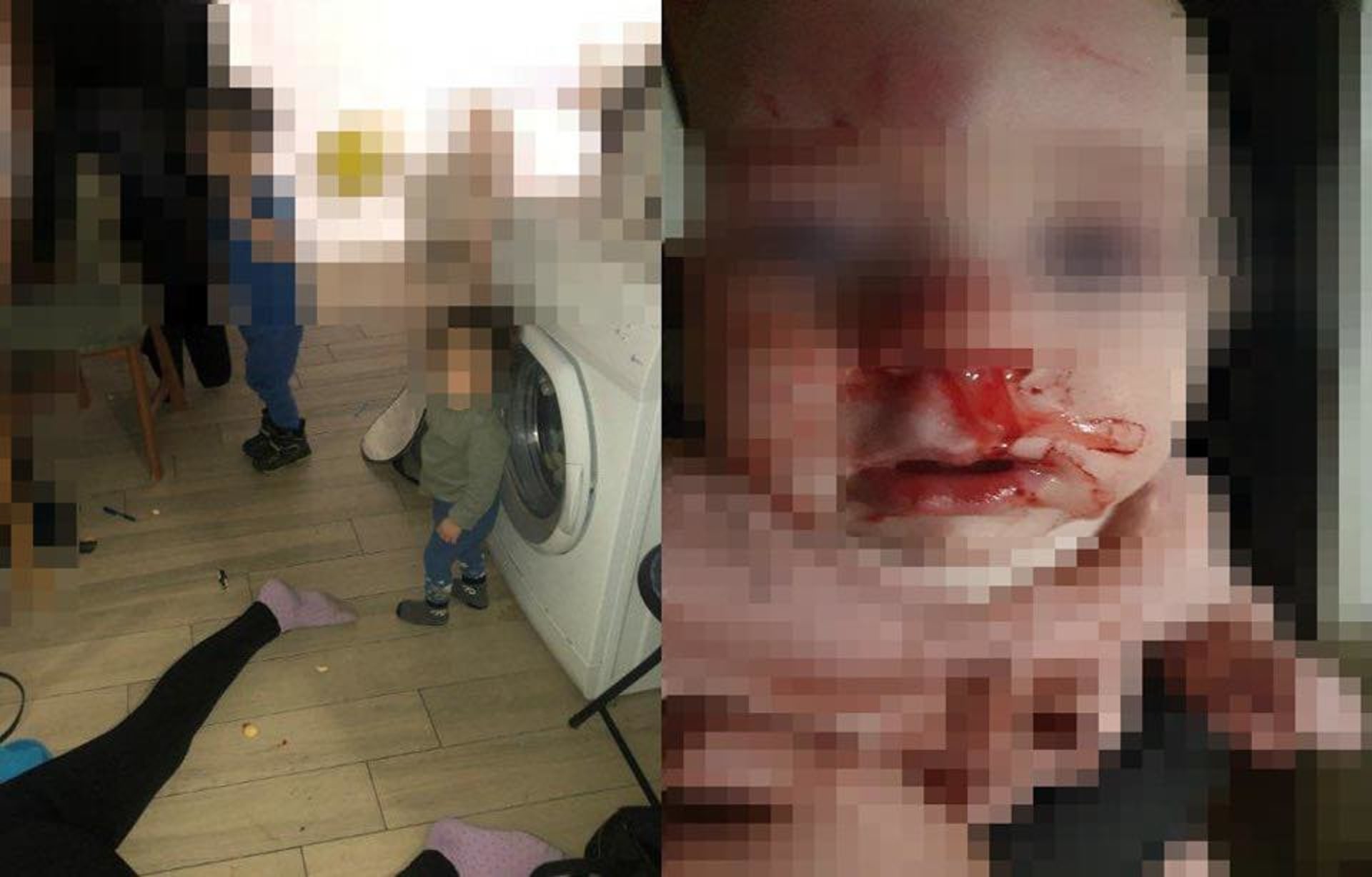Policisté na Slovensku vyráželi k případu rušení nočního klidu. Posléze v bytě nalezli tři malé děti, jedno z nich od krve a tři dospělé, kteří byli opilí.