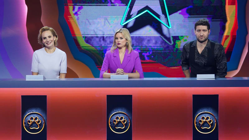 Monika Absolonová jako epizodní host v show Šampioni
