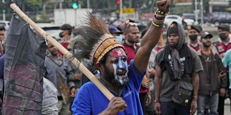 Část místních obyvatel na Západní Papue požaduje nezávislost na Indonésii.