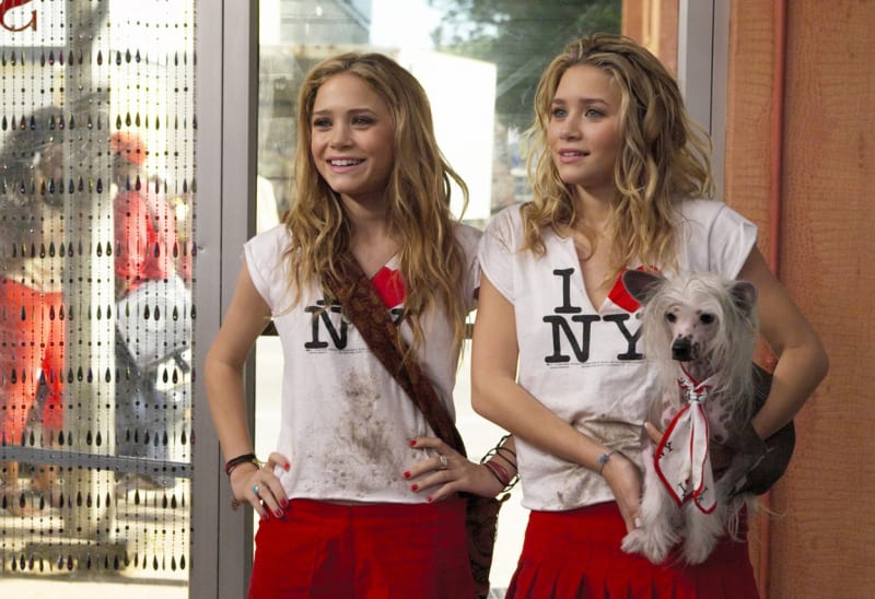 Dvojčata Ashley a Mary-Kate Olsenovy ve filmu Jeden den v New Yorku