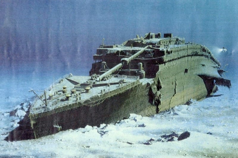 Vrak Titaniku, respektive jeho část