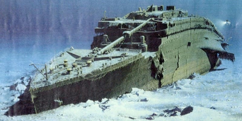 Vrak Titaniku, respektive jeho část