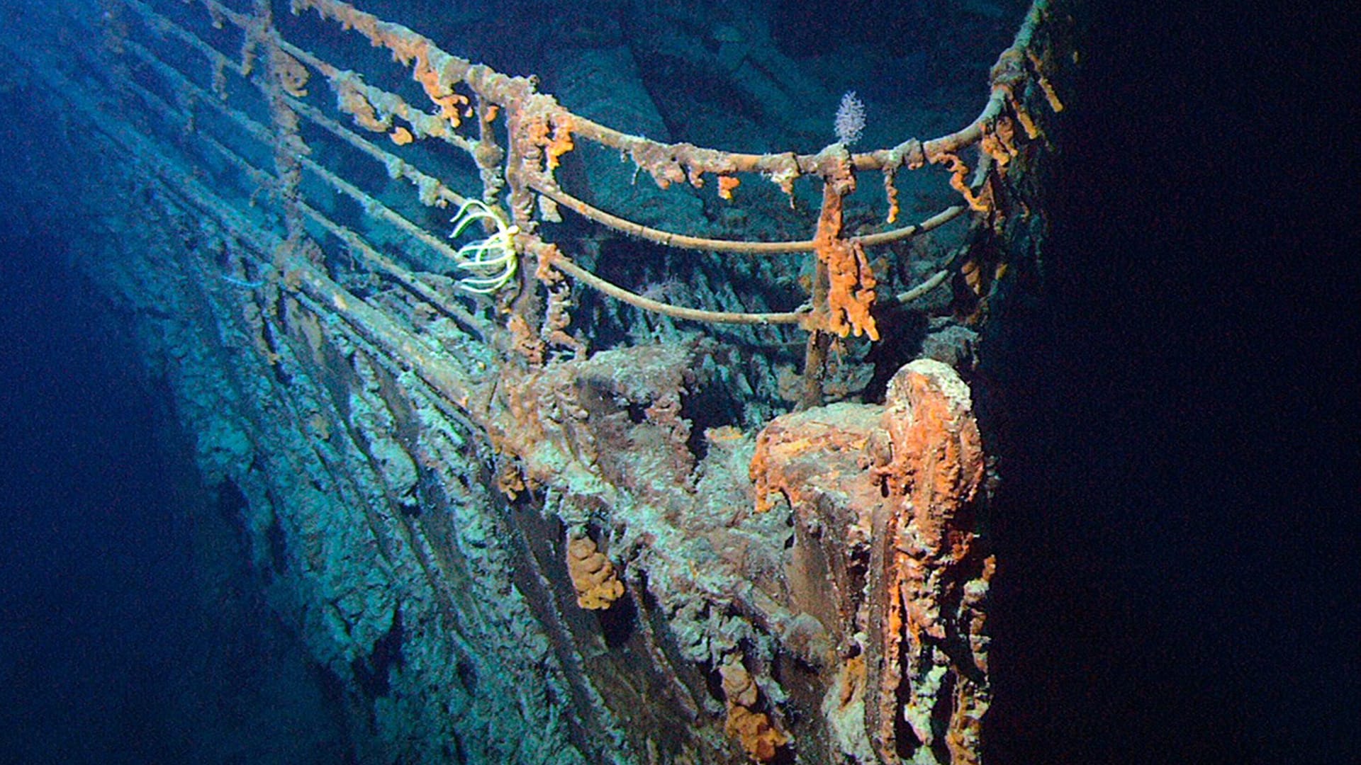 Titanic pod vodou
