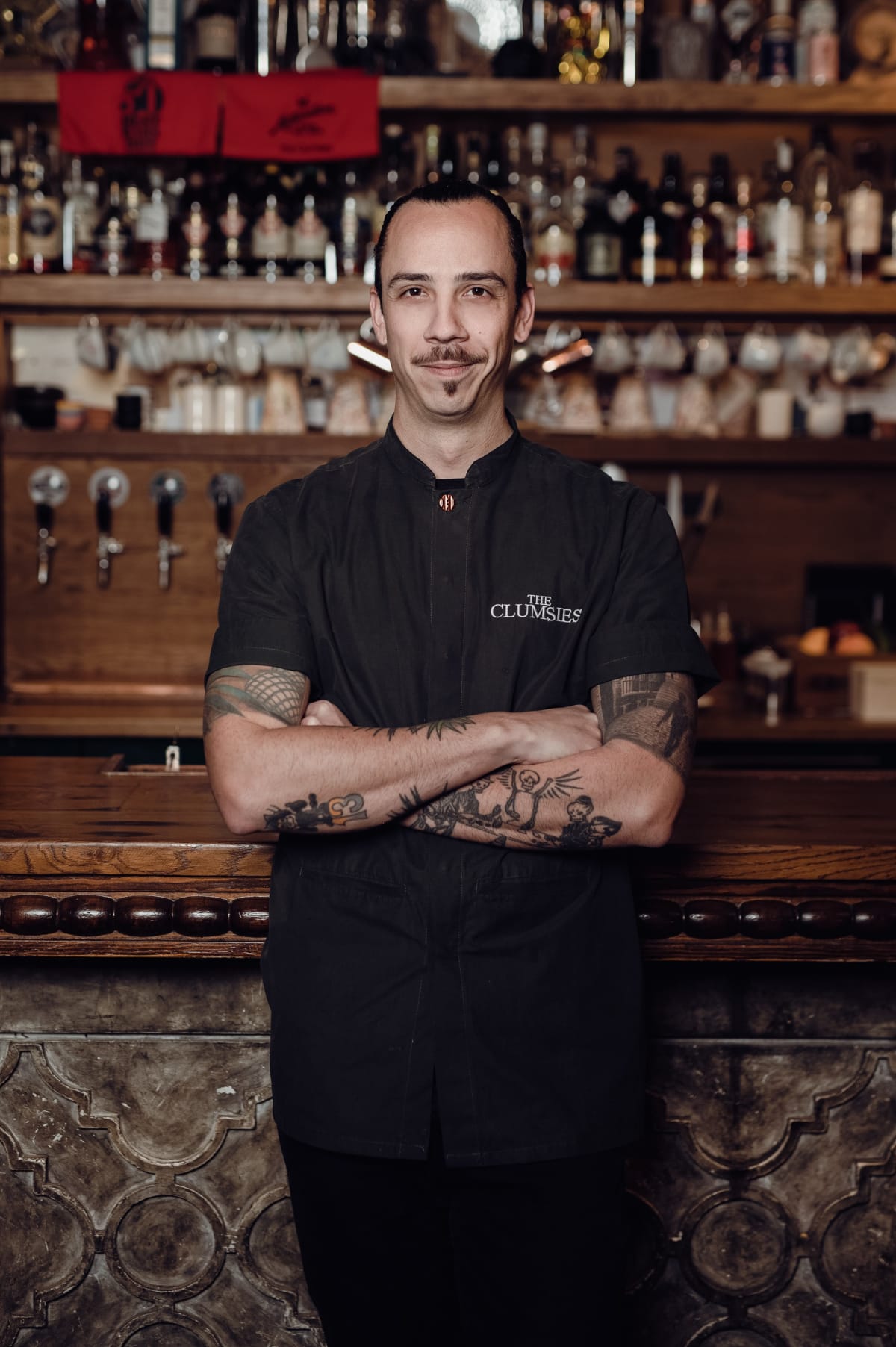 Nick Sourmpatis, řecký vítěz World Class 2019 a hlavní barman v The Clumsies