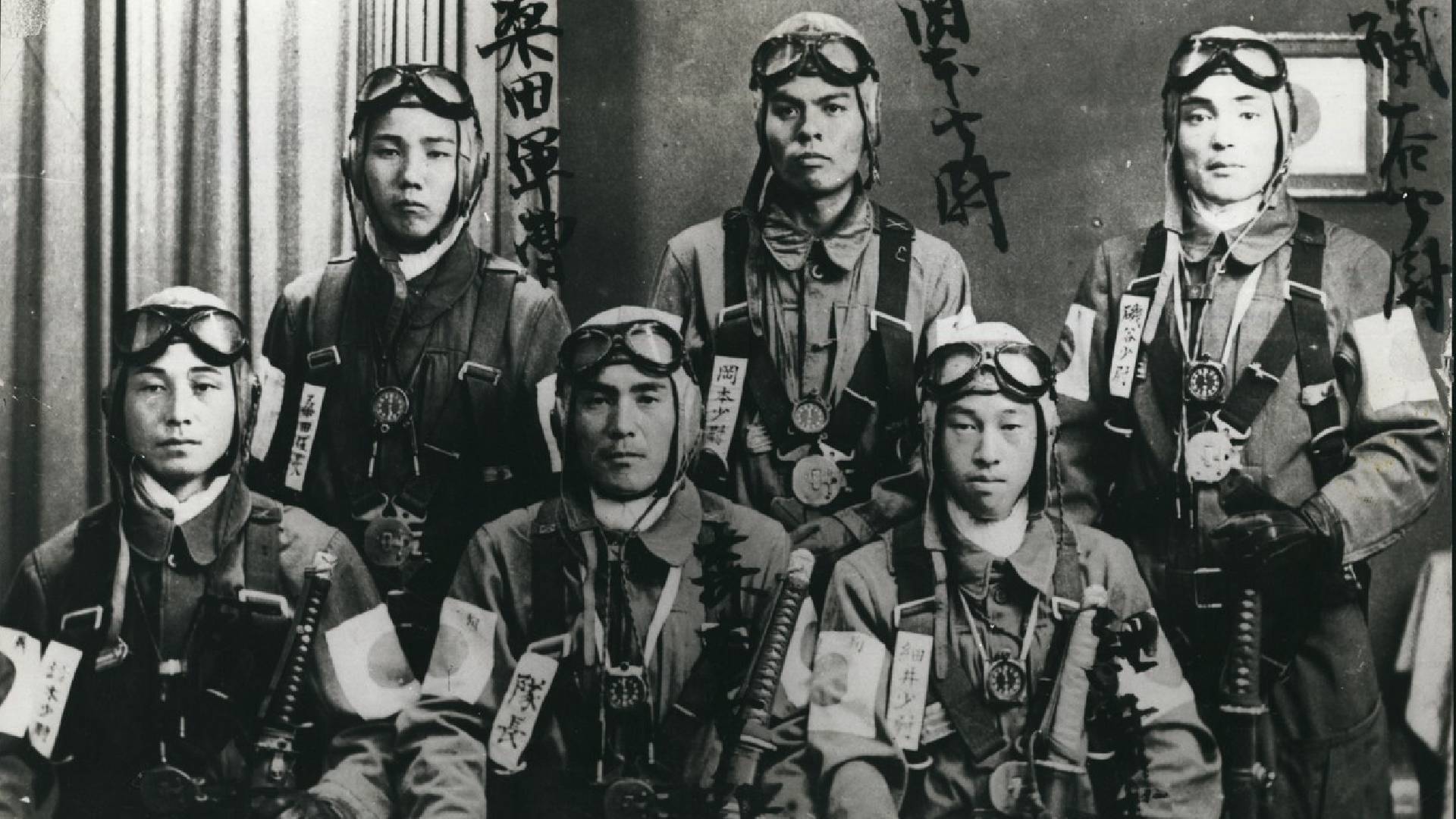 Japonští piloti kamikaze