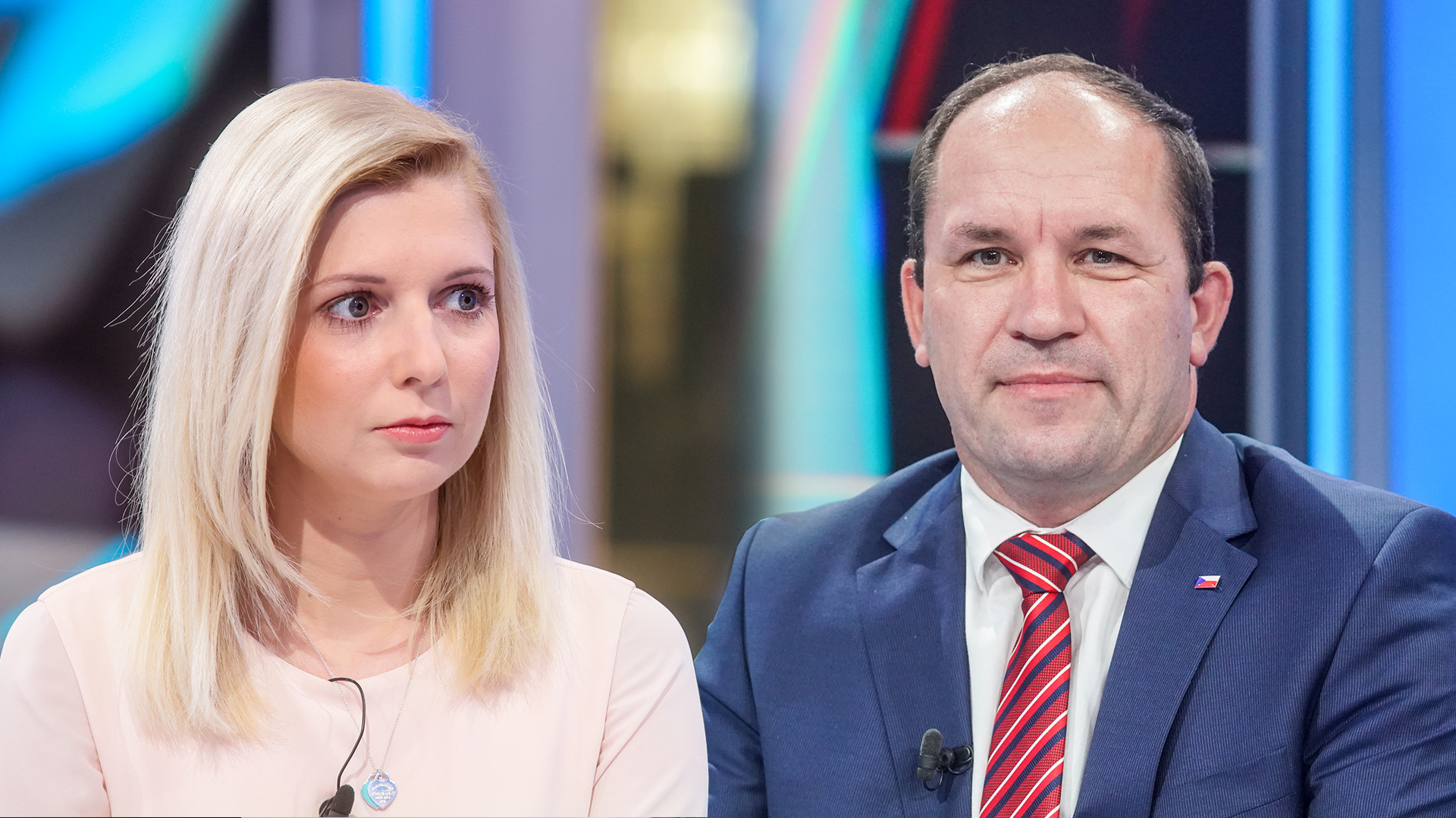 Poslanci Lucie Šafránková a Marek Výborný