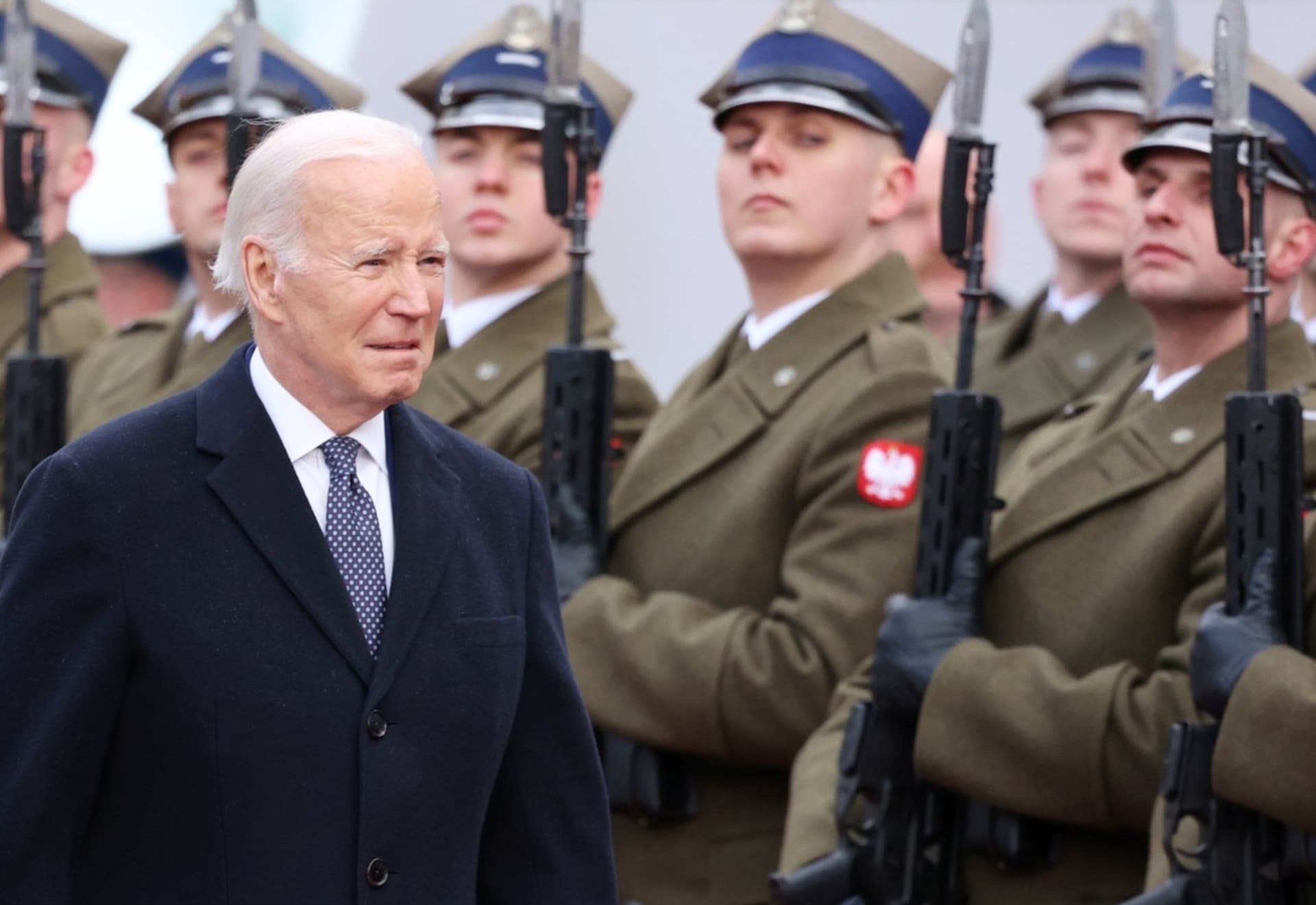 Joe Biden na návštěvě v Polsku