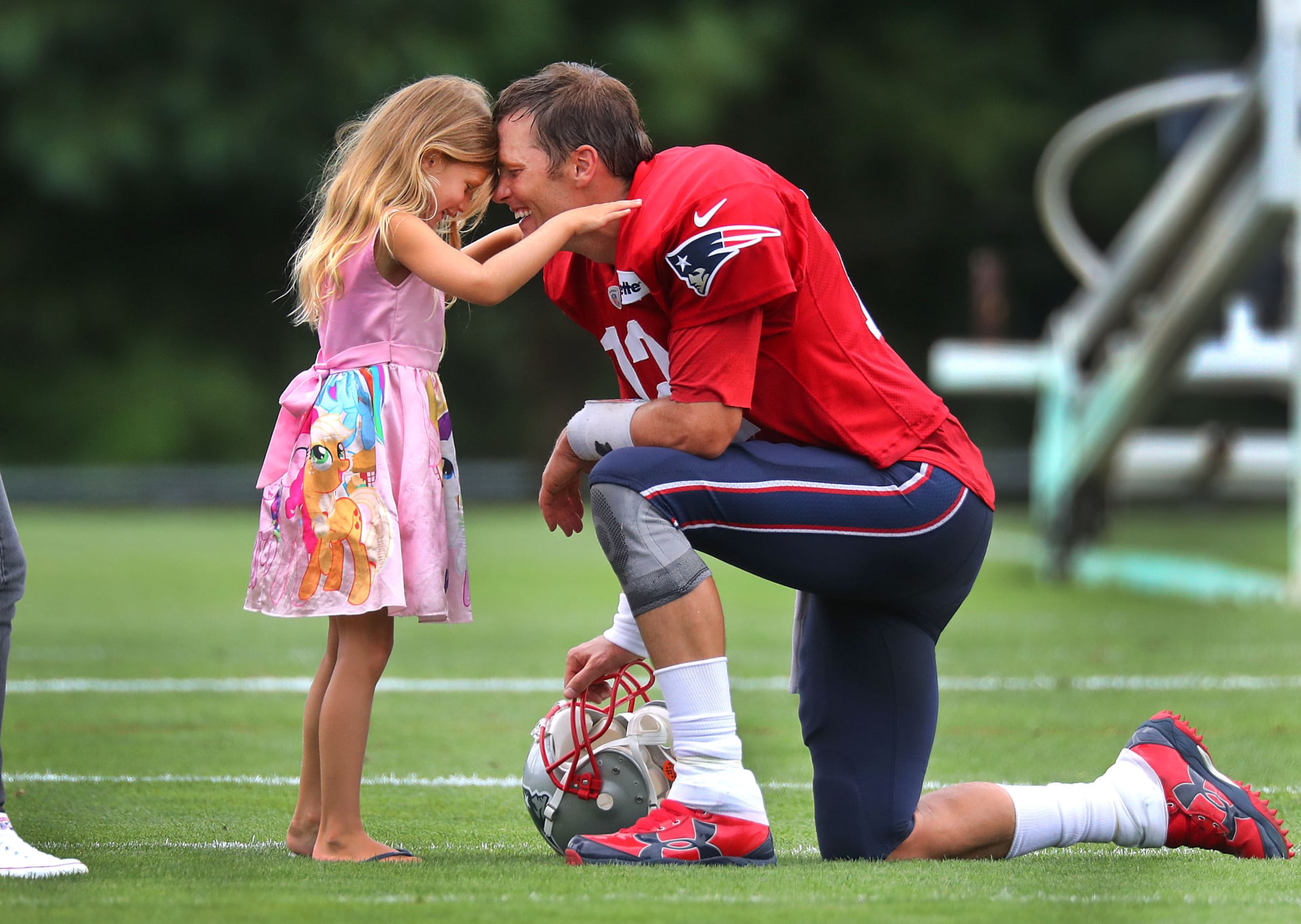 Tom Brady se svou dcerou Vivian